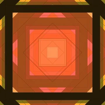 Seamless pattern of rhombuses and lines. Square abstract pattern 스톡 일러스트