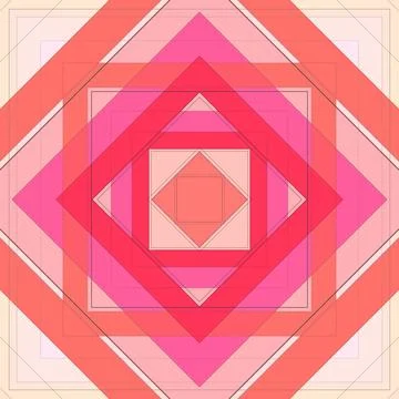 Seamless pattern of rhombuses and lines. Square abstract pattern 스톡 일러스트