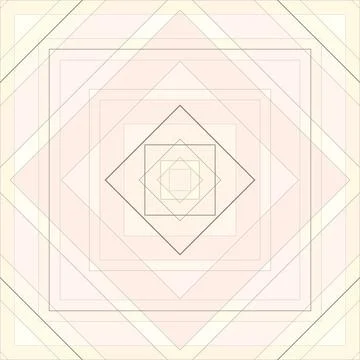 Seamless pattern of rhombuses and lines. Square abstract pattern Illustrazione stock