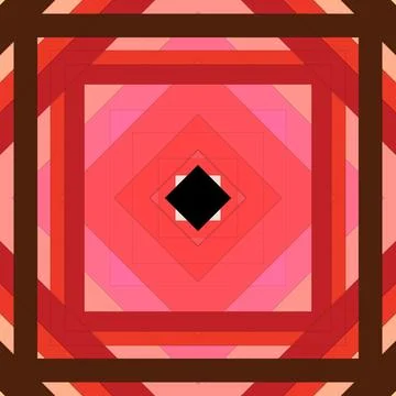 Seamless pattern of rhombuses and lines. Square abstract pattern Illustrazione stock