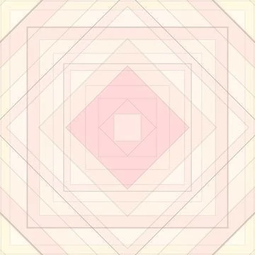 Seamless pattern of rhombuses and lines. Square abstract pattern Stock Illustration