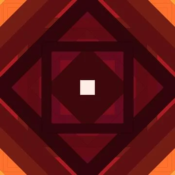 Seamless pattern of rhombuses and lines. Square abstract pattern Illustrazione stock