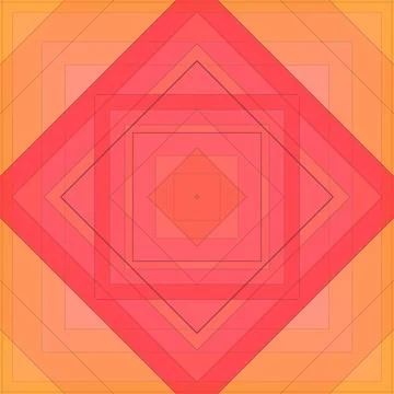 Seamless pattern of rhombuses and lines. Square abstract pattern Stock Illustration