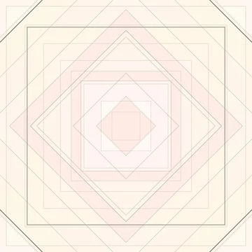 Seamless pattern of rhombuses and lines. Square abstract pattern Illustrazione stock