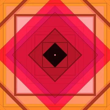 Seamless pattern of rhombuses and lines. Square abstract pattern Stockillustratie
