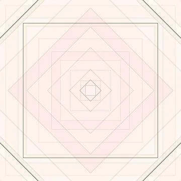 Seamless pattern of rhombuses and lines. Square abstract pattern Illustrazione stock