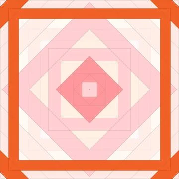 Seamless pattern of rhombuses and lines. Square abstract pattern 스톡 일러스트
