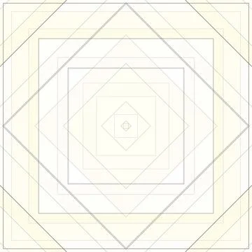 Seamless pattern of rhombuses and lines. Square abstract pattern Illustrazione stock