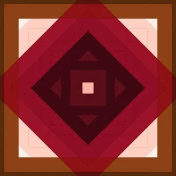 Seamless pattern of rhombuses and lines. Square abstract pattern 스톡 일러스트