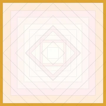 Seamless pattern of rhombuses and lines. Square abstract pattern 스톡 일러스트