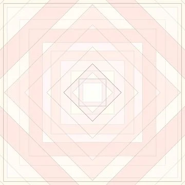 Seamless pattern of rhombuses and lines. Square abstract pattern Stock Illustration