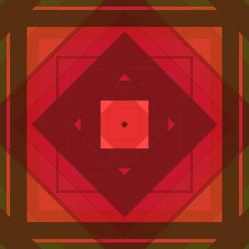 Seamless pattern of rhombuses and lines. Square abstract pattern Illustrazione stock