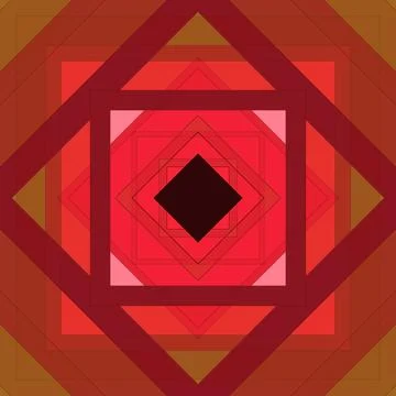 Seamless pattern of rhombuses and lines. Square abstract pattern 스톡 일러스트