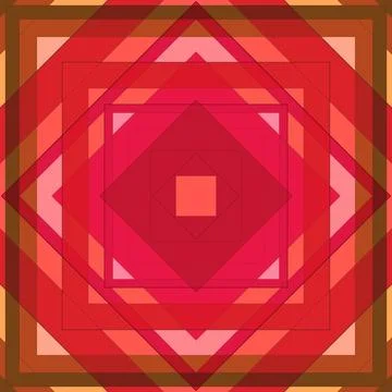 Seamless pattern of rhombuses and lines. Square abstract pattern Illustrazione stock