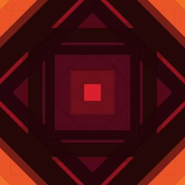 Seamless pattern of rhombuses and lines. Square abstract pattern イラスト素材