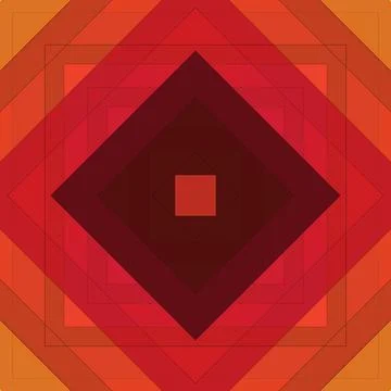 Seamless pattern of rhombuses and lines. Square abstract pattern Stock Illustration
