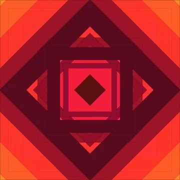 Seamless pattern of rhombuses and lines. Square abstract pattern 스톡 일러스트