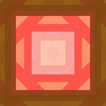 Seamless pattern of rhombuses and lines. Square abstract pattern Stock Illustration