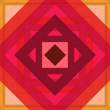 Seamless pattern of rhombuses and lines. Square abstract pattern Illustrazione stock