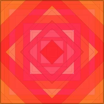 Seamless pattern of rhombuses and lines. Square abstract pattern Stock Illustration
