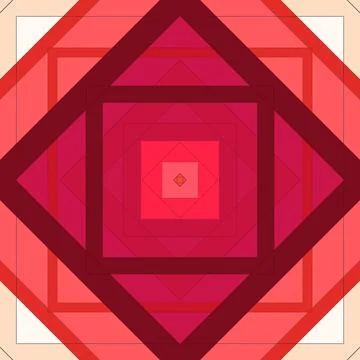 Seamless pattern of rhombuses and lines. Square abstract pattern 스톡 일러스트