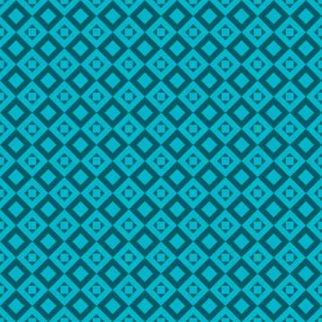 Seamless pattern of rhombuses on blue background Stock Illustration