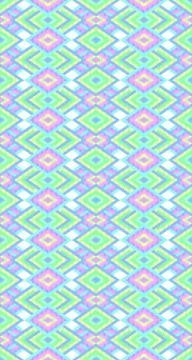 Seamless pattern of rhombuses in native american style. Stock Illustration