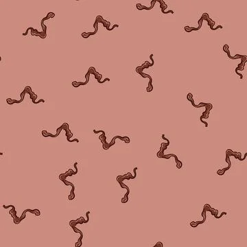 Seamless pattern rich chocolate drip sause cartoon vector 스톡 일러스트