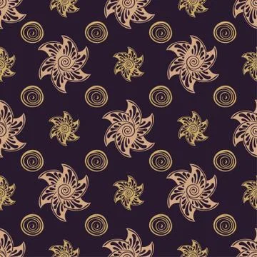 Seamless pattern rich dear background 스톡 일러스트