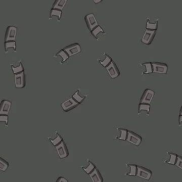 Seamless pattern rifle taser gun cartoon vector Stock Illustration