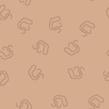 Seamless pattern rigging rope cartoon vector 스톡 일러스트