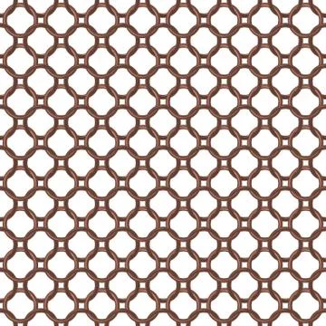 Seamless  pattern  of ring armour scale Illustrazione stock