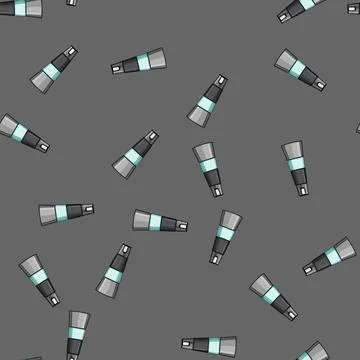 Seamless pattern roasted coffee grinder electric cartoon vector Stock Illustration