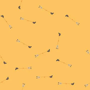 Seamless pattern robot grabber tool cartoon vector Stock Illustration