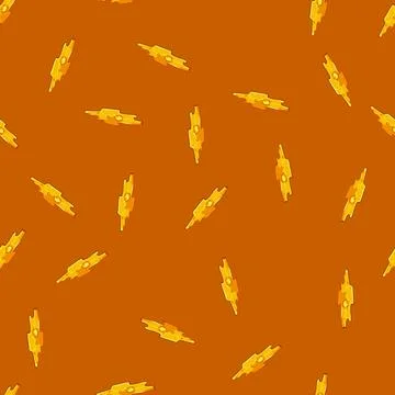 Seamless pattern rock lava hot cartoon vector Stock Illustration