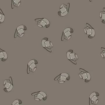 Seamless pattern rodeo cowboy hat cartoon vector Stock Illustration