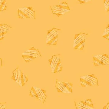Seamless pattern roll ball yarn cartoon vector 스톡 일러스트