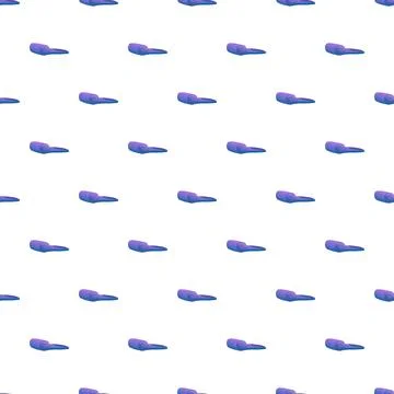 Seamless pattern with rolled purple towels for hygiene Illustrazione stock