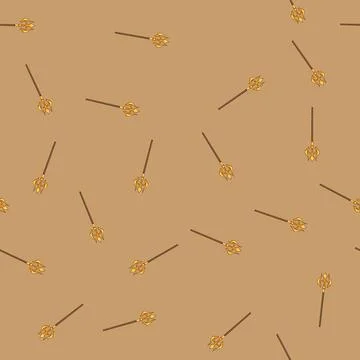 Seamless pattern roman trident magic cartoon vector Illustrazione stock