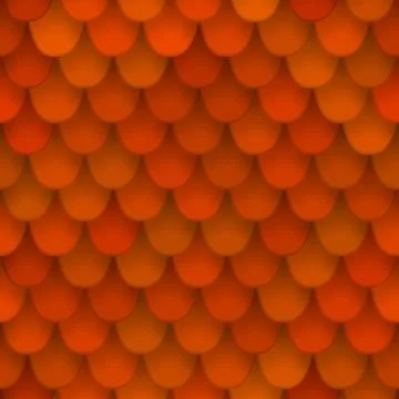 Seamless pattern with roof tile Stock Illustration