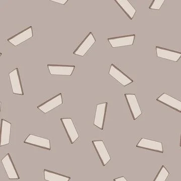 Seamless pattern room bath mat cartoon vector イラスト素材