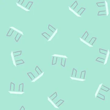 Seamless pattern room glass table cartoon vector 스톡 일러스트