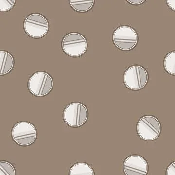 Seamless pattern room wall mirror cartoon vector Illustrazione stock