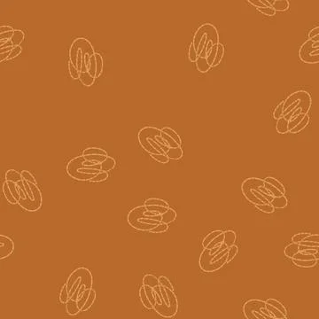 Seamless pattern rope lasso cartoon vector Illustrazione stock