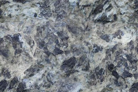 Seamless pattern of rough abstract textured surface of gray and blue stone Foto stock