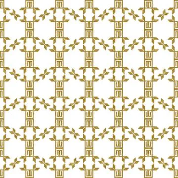 Seamless pattern of round pixel mosaic Stock Illustration