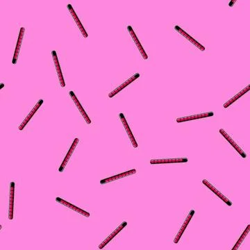 Seamless pattern round progress bar cartoon vector Stock Illustration