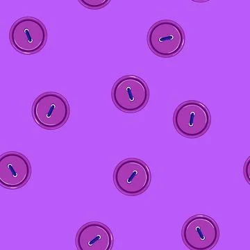 Seamless pattern round sewing button cartoon vector イラスト素材