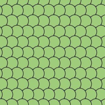 Seamless pattern with round tiles Stock-Illustration