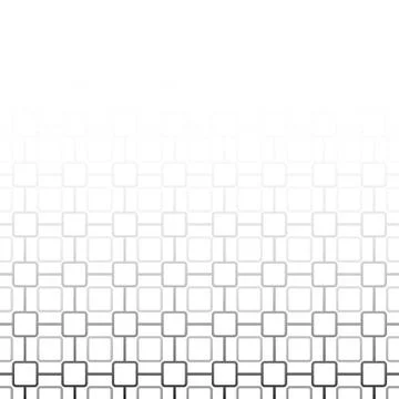 Seamless pattern with rounded squares Stock Illustration
